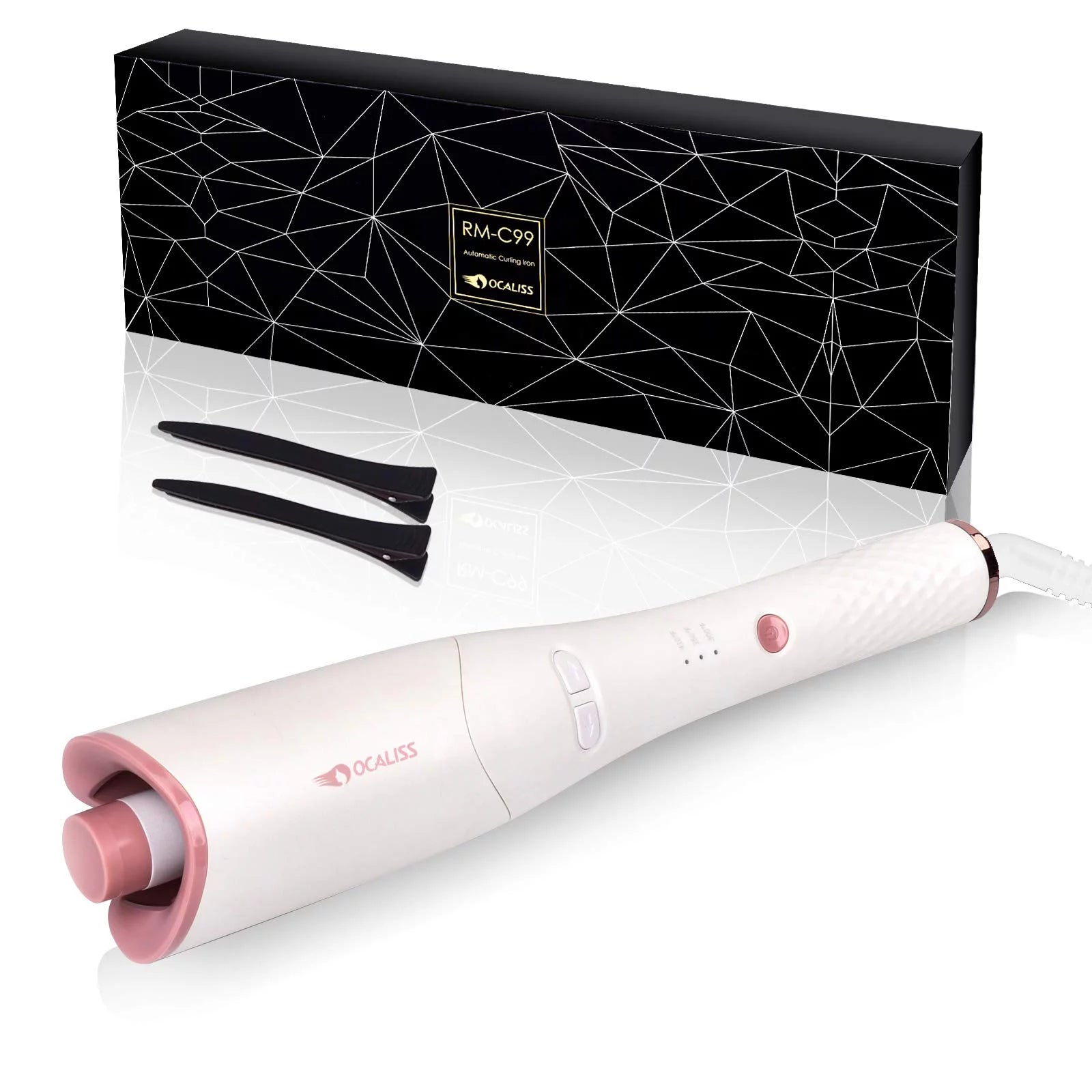 Automatic Curling Iron with 1 Ceramic Rotating Barrel V695