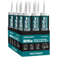 10.1 fl. oz. White Siliconized Acrylic Latex Caulk Y890749