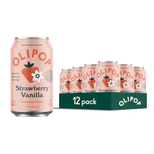 Prebiotic Soda, Peaches & Cream, 12 fl oz (12 Cans) M98807