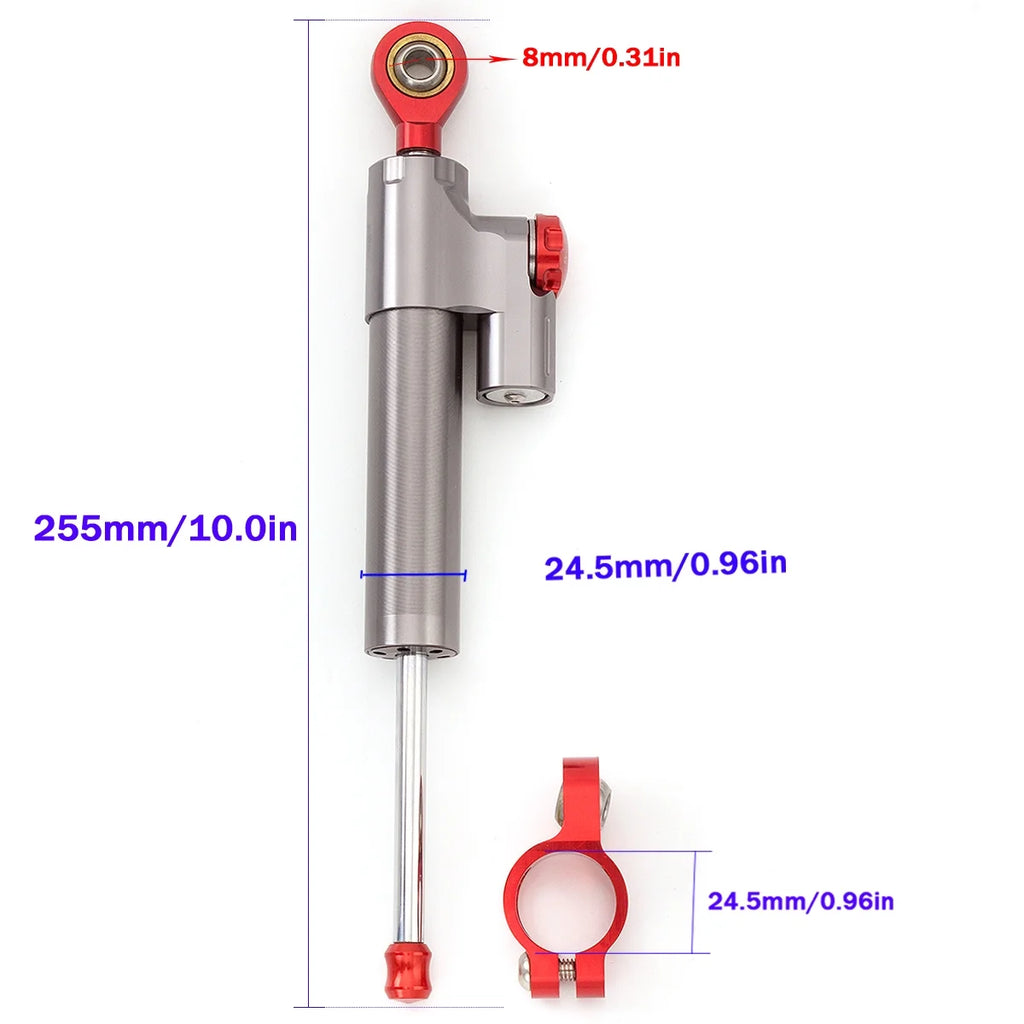 Adjustable Steering Damper Stabilizer D481