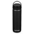 27oz Black Stainless Steel Water Bottle with Wide Loop Cap R751