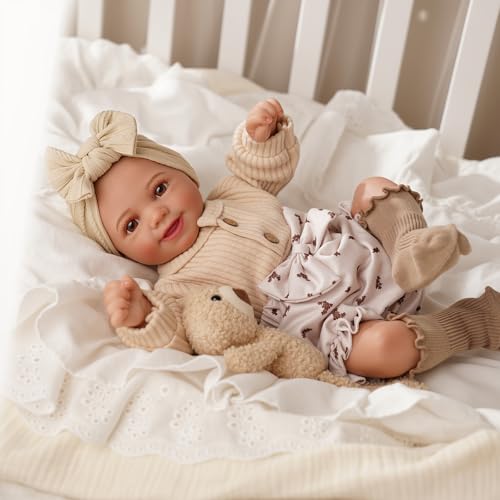 17Inch Soft Vinyl Realistic Poseable Baby Doll C138