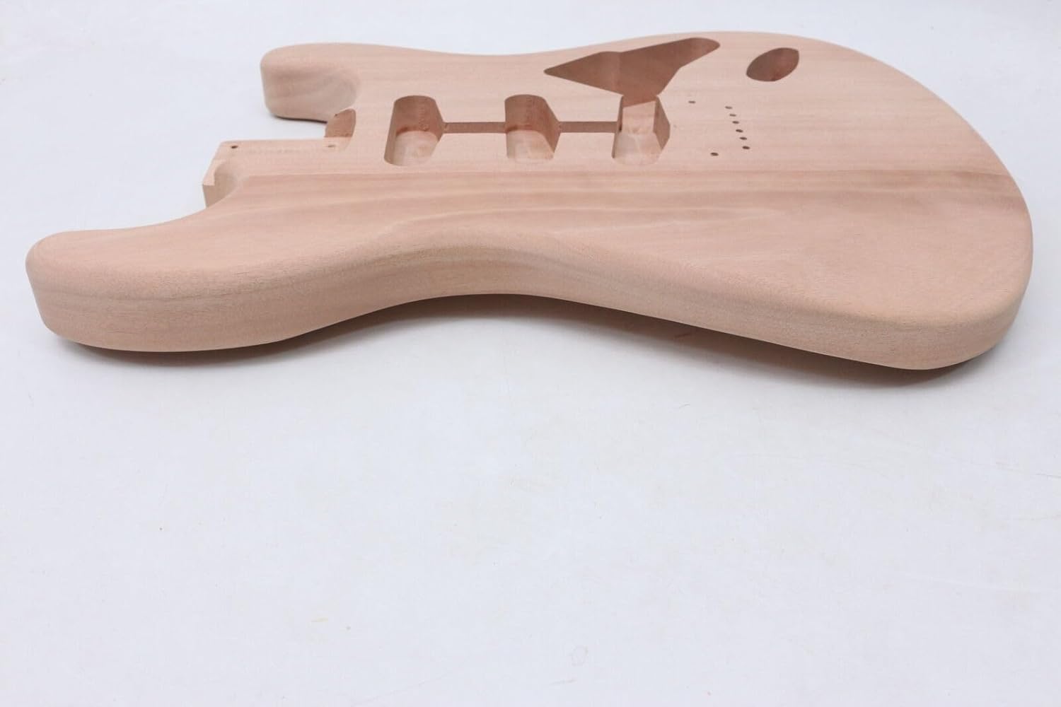 Unfinished Mahogany Electric Guitar Body F84941