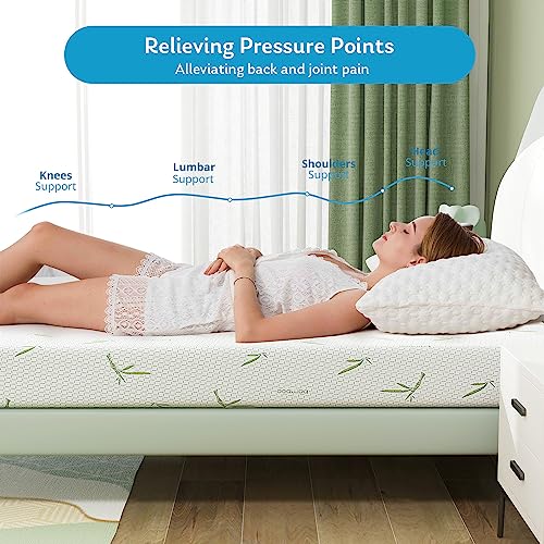 6 inch Medium Firm Full Mattress with Bamboo Cover E365