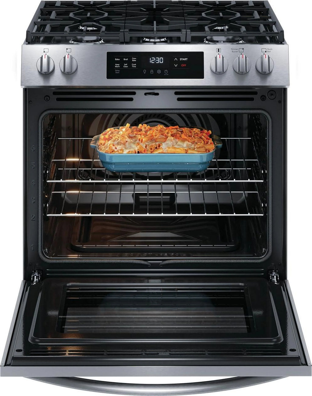 30" Front Control Gas Range with Convection Bake I692994
