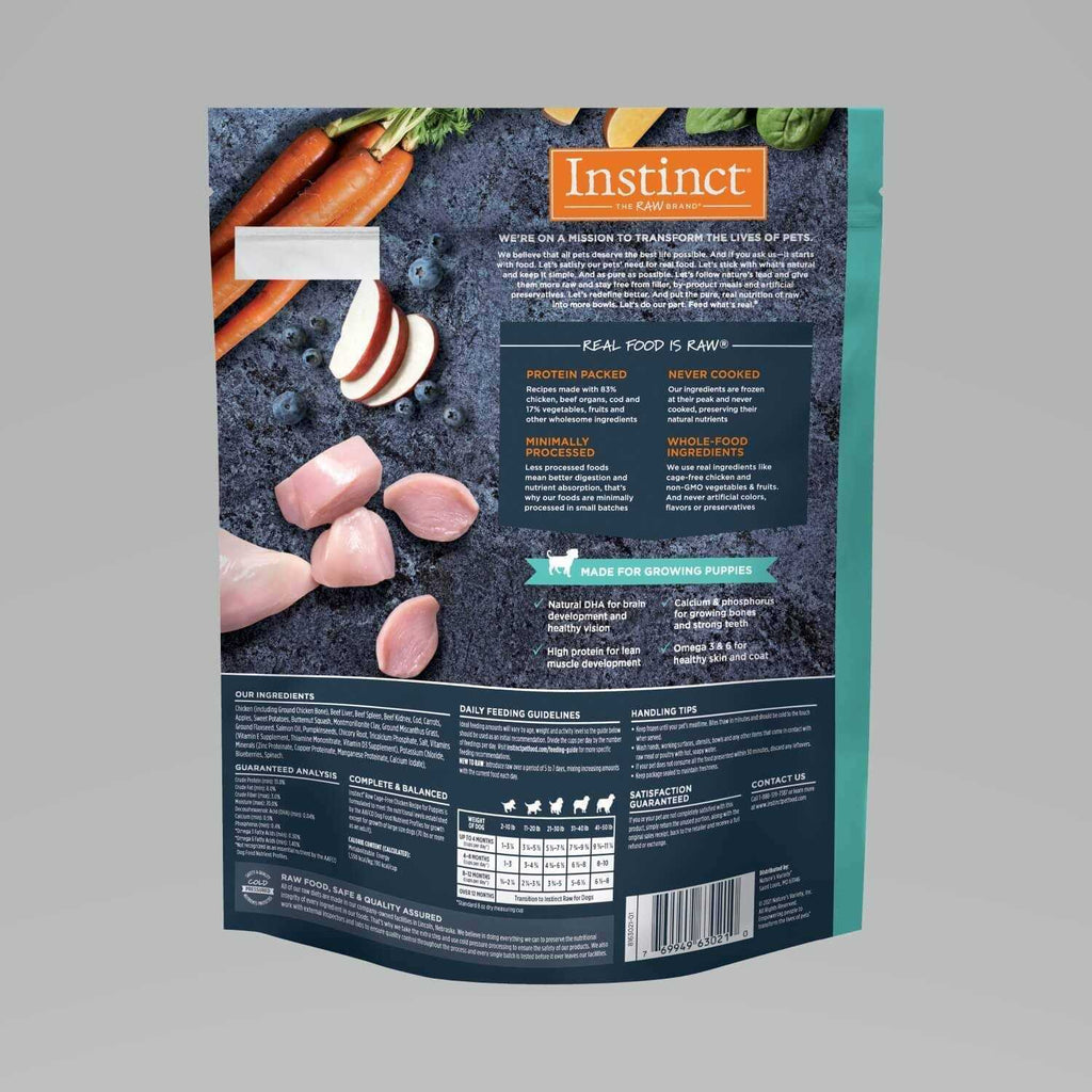 Cage-Free Chicken Recipe Puppy Bites Dog Food D963214