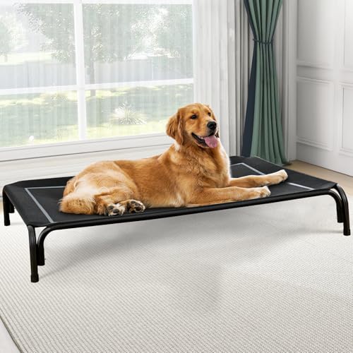 Elevated Dog Bed for Extra Large Dog with Breathable Mesh D795663