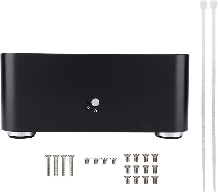 Black Mini-ITX Aluminum Computer Case Y8297