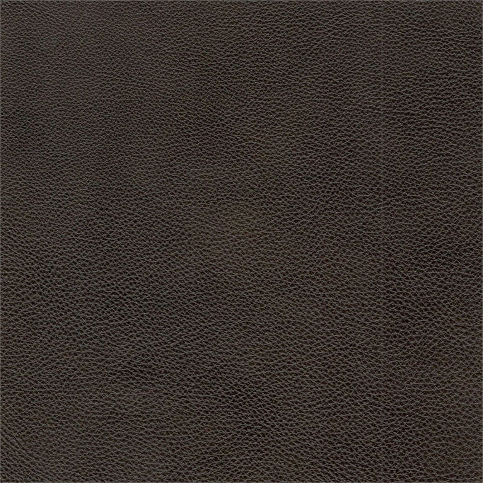 Dark Brown Leather Sofa With Tufted Seat And Back S24235