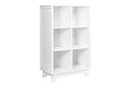 White Cubby Bookcase S47150