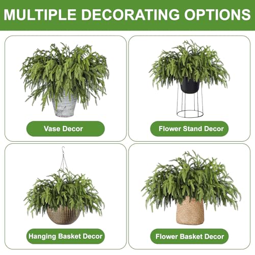 12 Pcs Artificial Green Pine Branches M19157