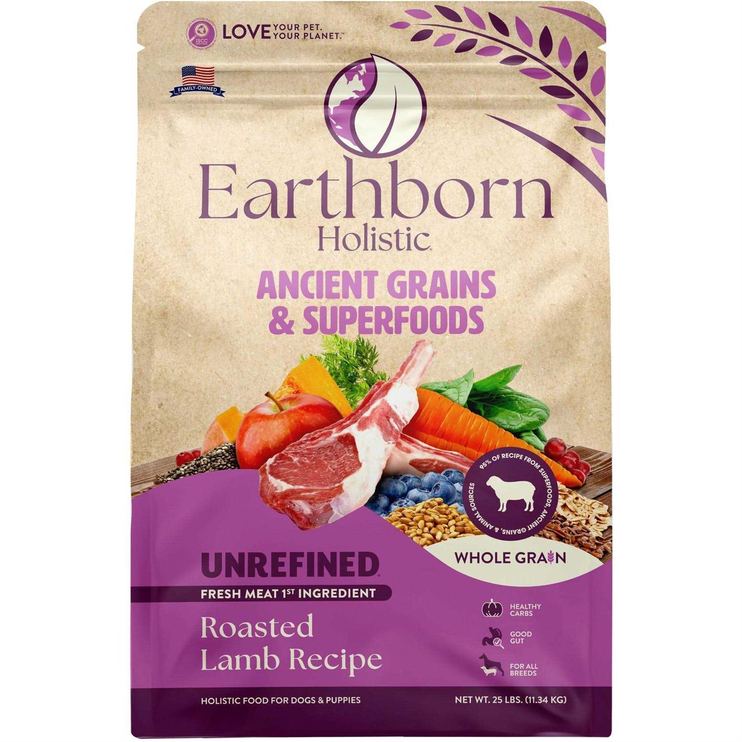 Unrefined Roasted Lamb with Ancient Grains & Superfoods Dry Dog Food U738761