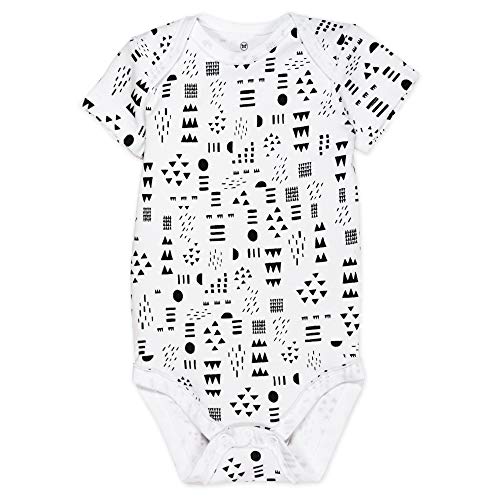 5-pack Short Sleeve Bodysuits 100% Organic Cotton Z87871