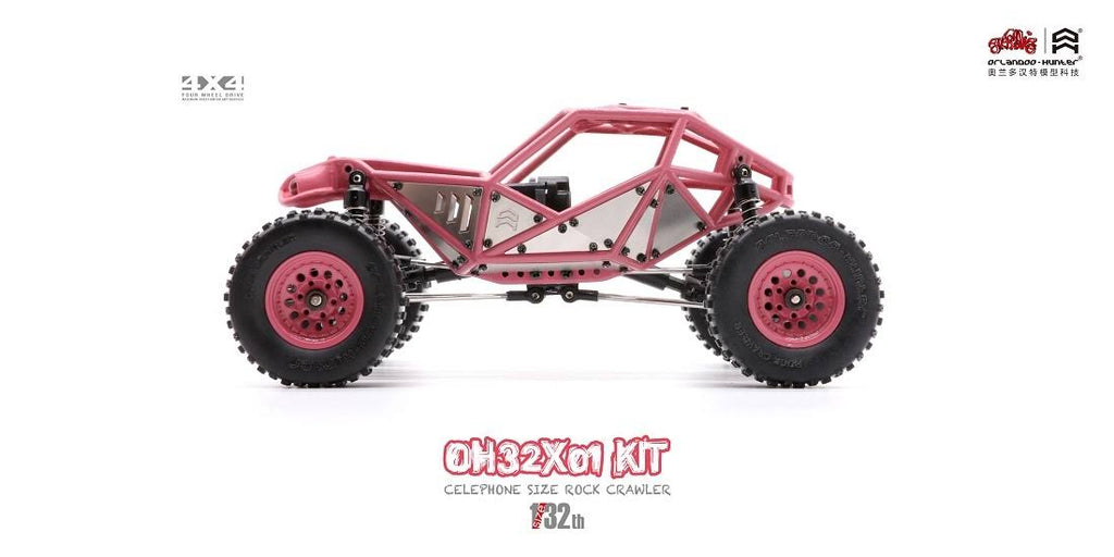 4WD 1/32 Scale RC Rock Crawler Kit B351