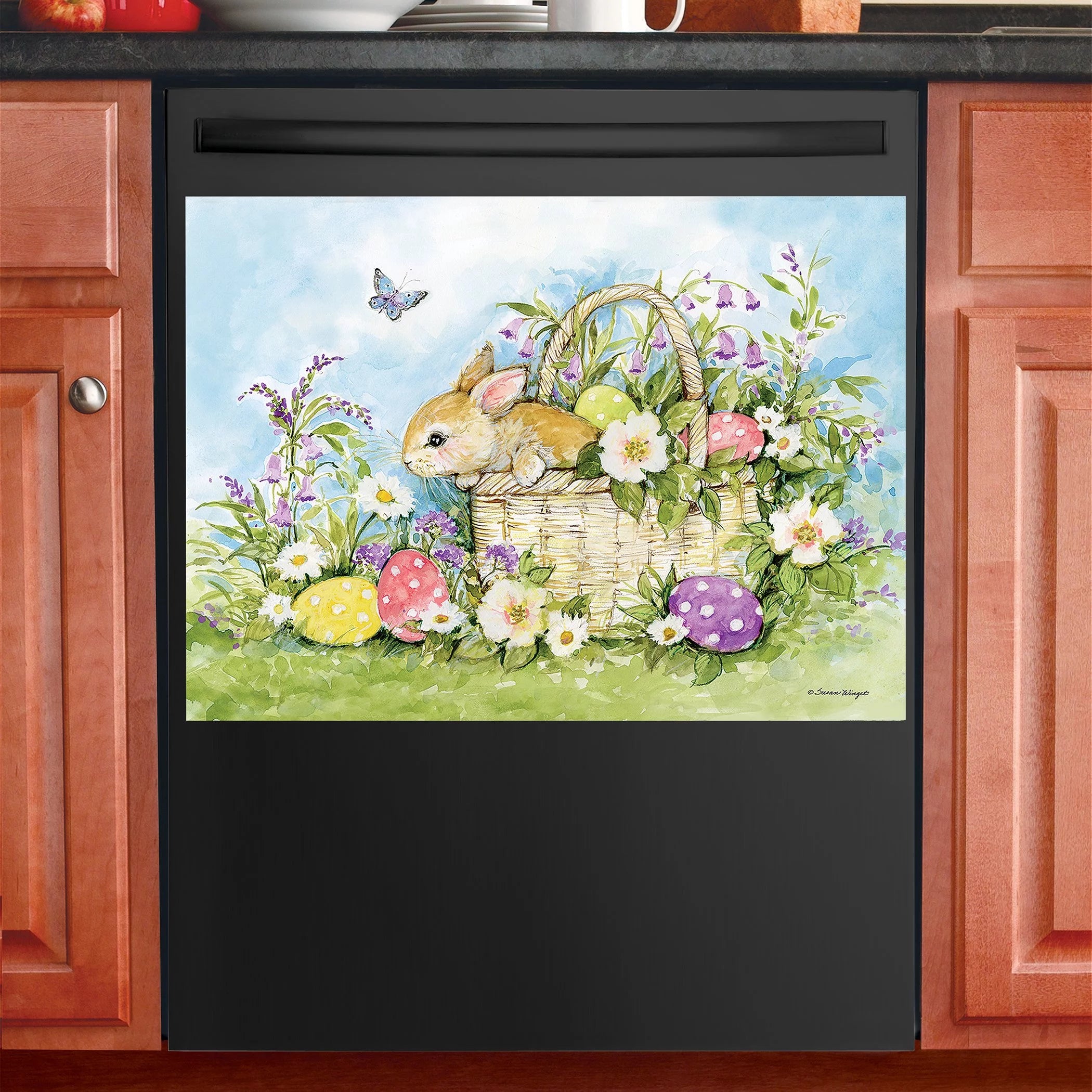 3-Piece Seasonal Decorative Kitchen Dishwasher Magnet Set V301