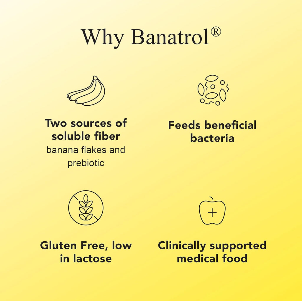 Natural Anti-Diarrheal with Prebiotics, 90 Servings (Banana) P3020