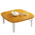 Square Wood Folding Floor Table A112575