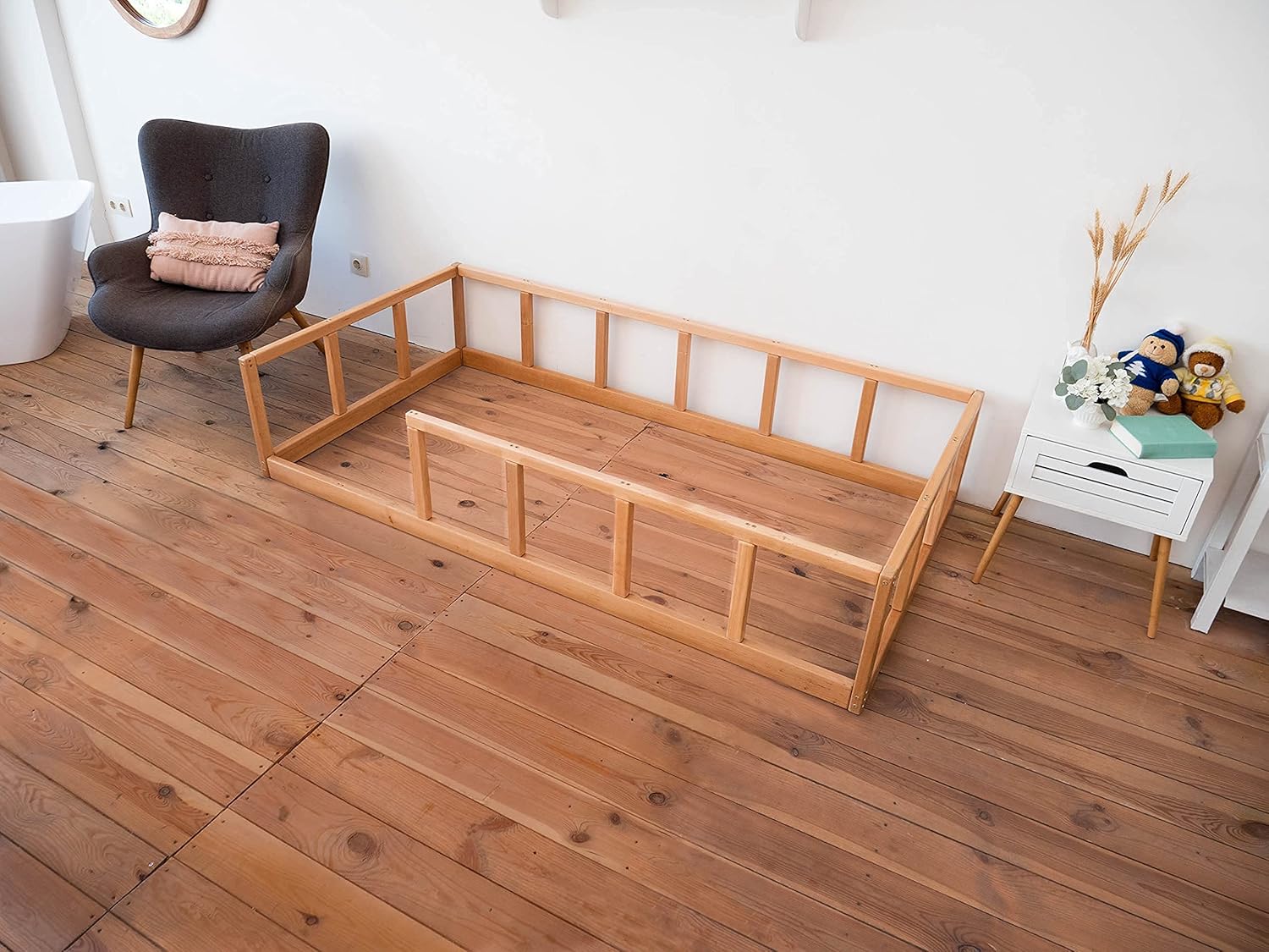 Platform Bed for Toddlers C870