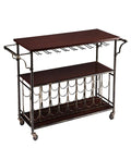 Black Wine-bar Cart J1860