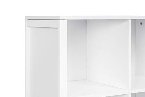 White Cubby Bookcase S47150