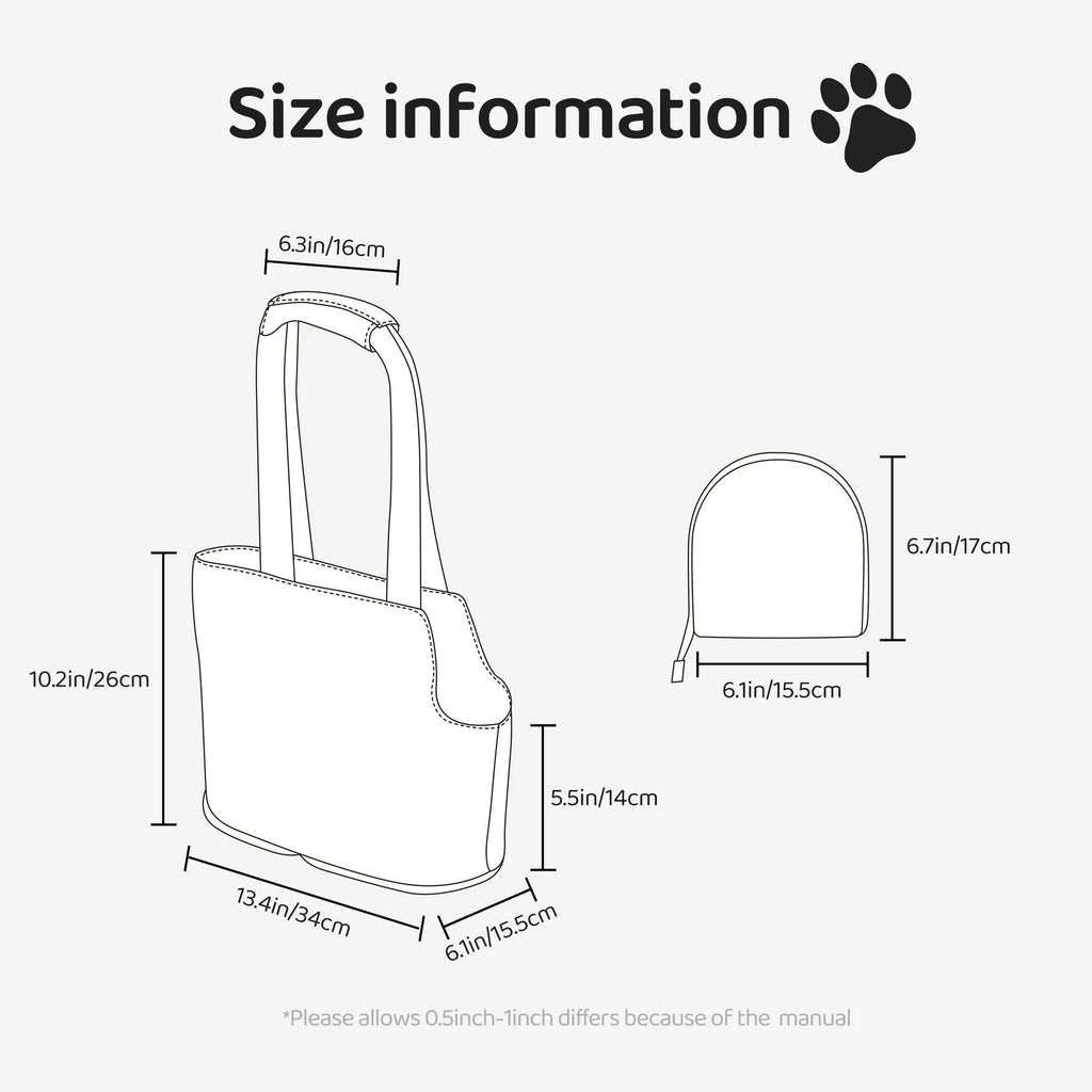 Foldable Dog Purse Carrier A82650