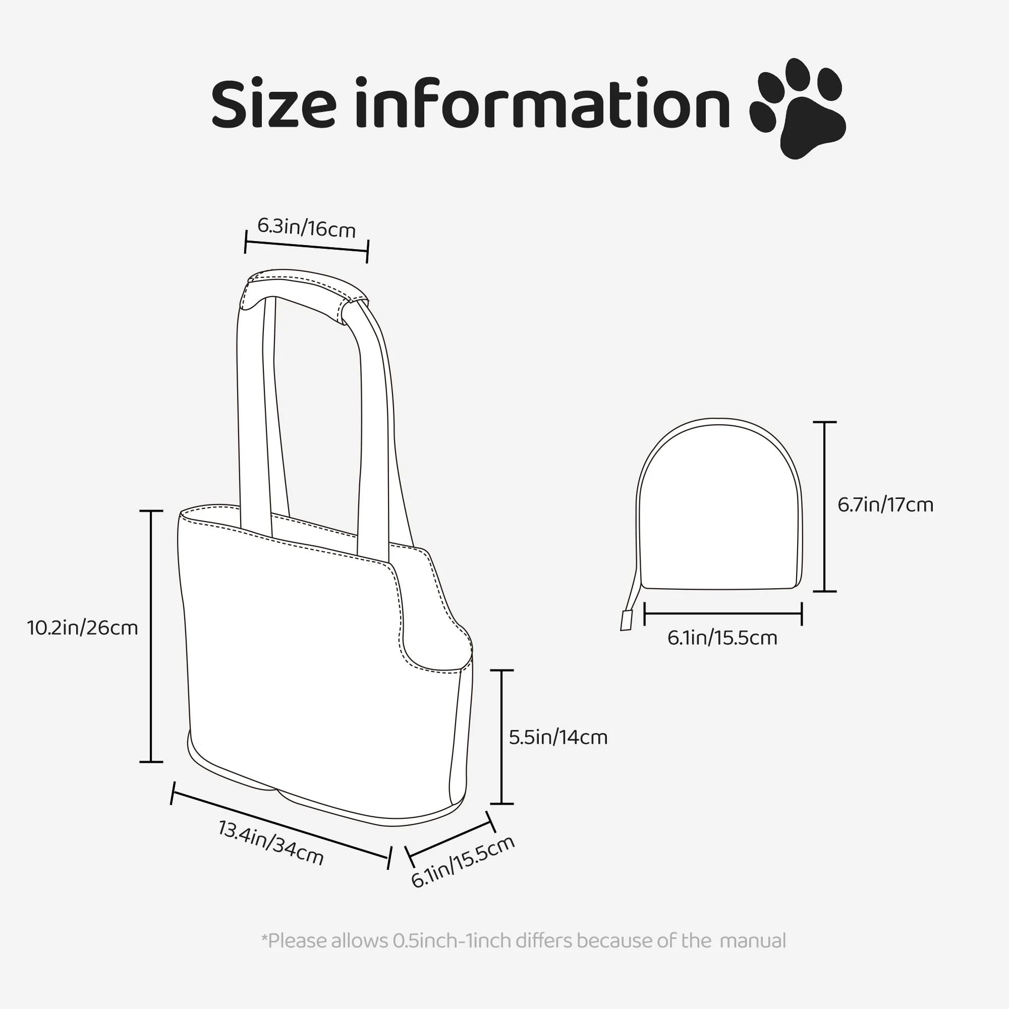 Foldable Dog Purse Carrier A82650
