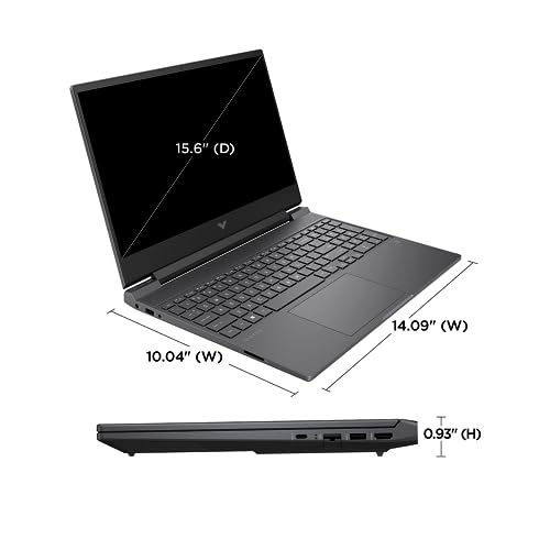 15.6" FHD 144Hz Display Gaming Laptop with 32GB DDR5 RAM, 1TB SSD, RTX 2050, Silver E583