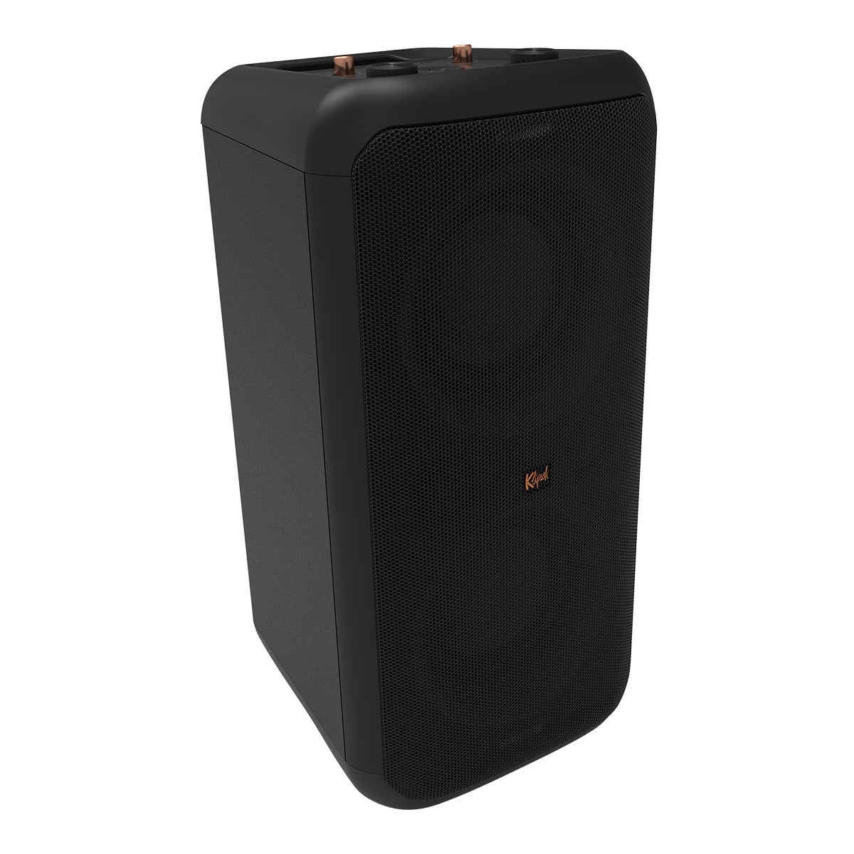 Bluetooth Wireless Party Speaker with Wired Microphone, RGB Lighting, Guitar Input, IPX4 Splash Resistance R821774