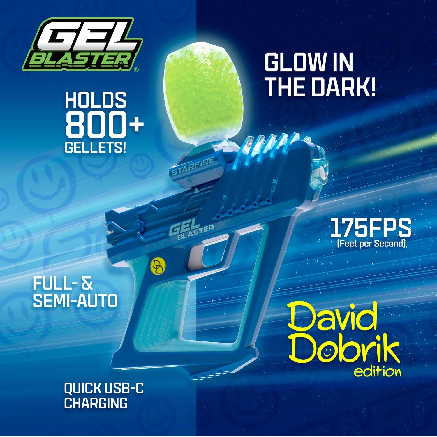 Glow-in-the-Dark Water Bead Blaster B2476