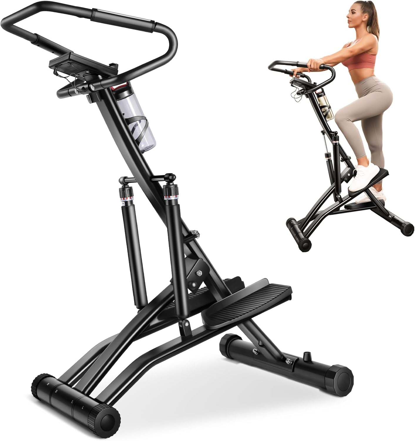 Hydraulic Fitness Stepper with 12 Level Hydraulic Cylinders K687