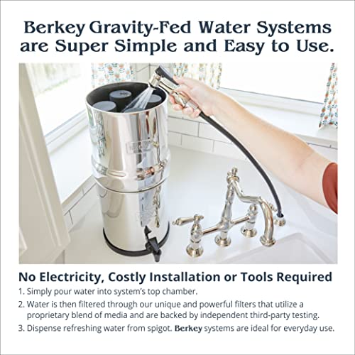 Gravity-Fed Water Filter System Y129147
