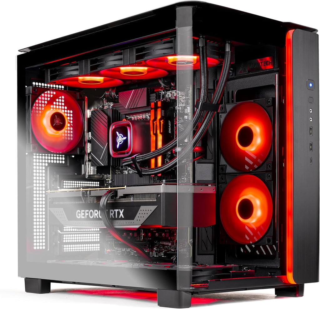 Ryzen 7 7700X RTX 4070 Ti Super 16GB 1TB Gen4 SSD 32GB DDR5 RAM 750W Gold PSU Gaming PC Desktop M266240
