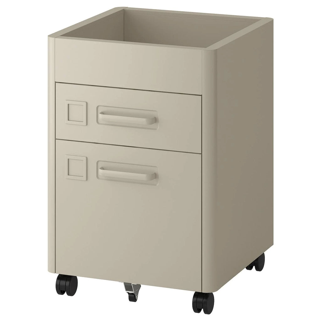 Beige Drawer Unit on Casters B713