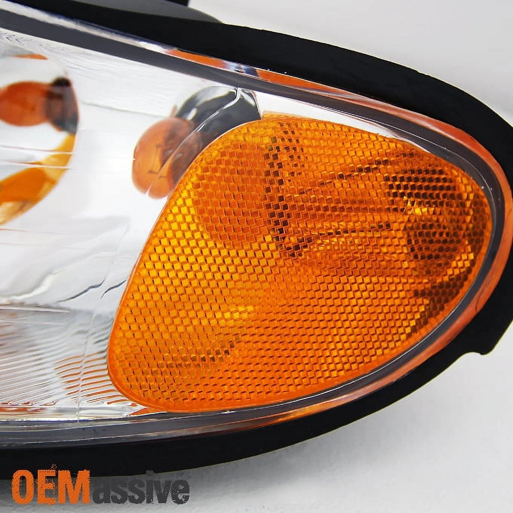 Chrome Headlights Pair O937