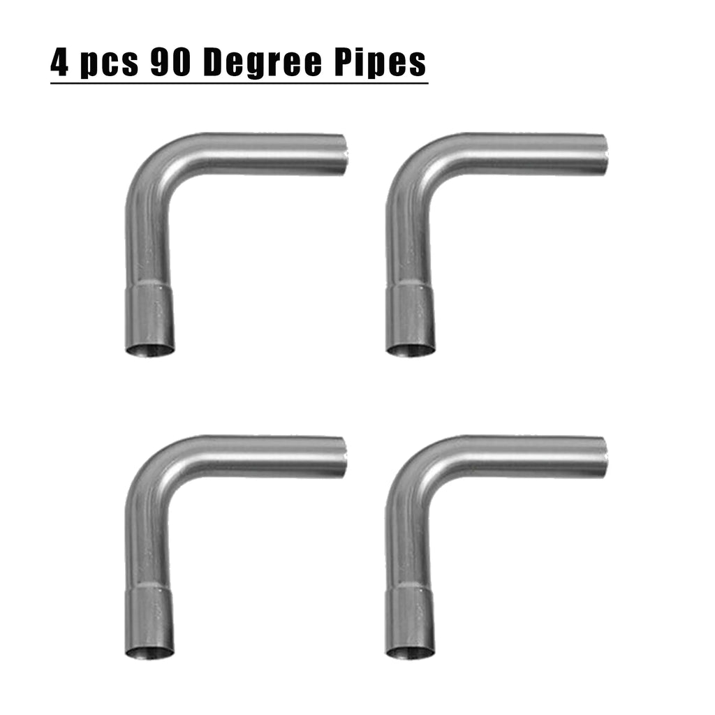 16x 3" OD Mandrel Exhaust Pipe Straight & Bend Kit P88648