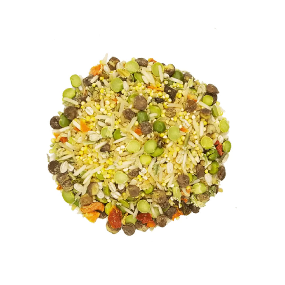 Hearty Veggies Parrot Food Natural Grains F6165