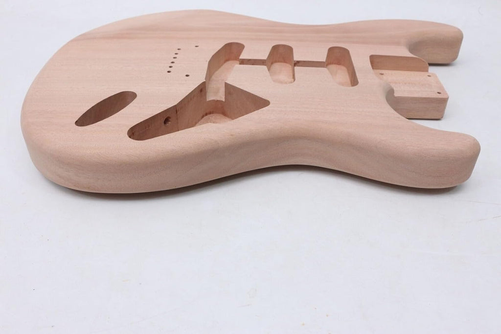 Unfinished Mahogany Electric Guitar Body F84941
