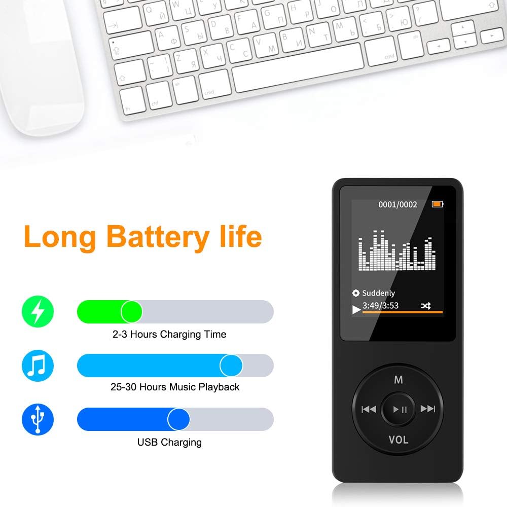 32GB Black MP3 Player with Bluetooth P27800