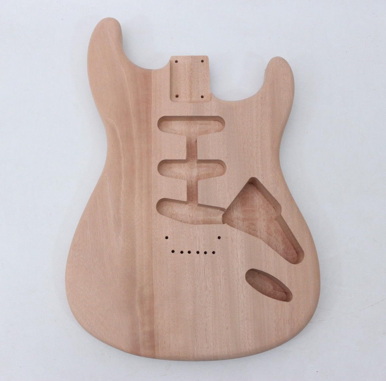 Unfinished Mahogany Electric Guitar Body F84941