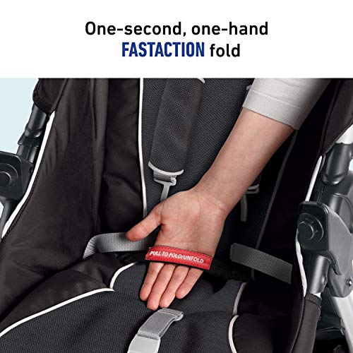 FastAction Fold Sport 3-Wheel Stroller and SnugRide 35 Infant Car Seat T878742