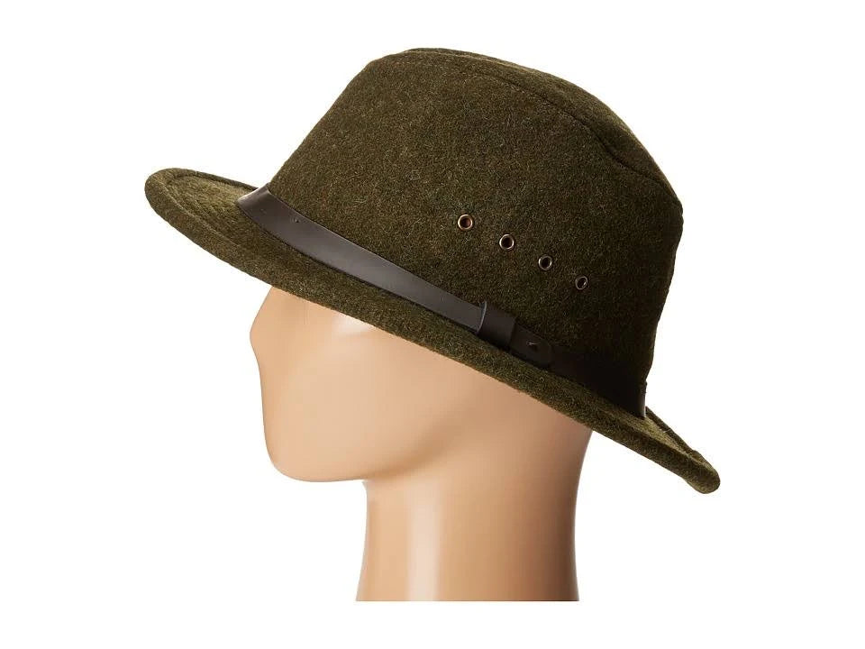 Wool Packer Hat Forest Green J841