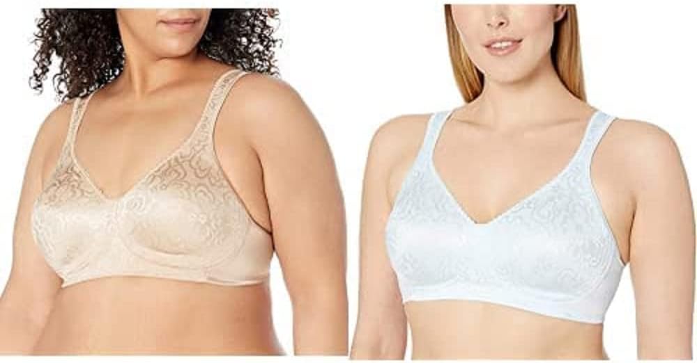 White/Nude 38C Wire Free Bra N805756