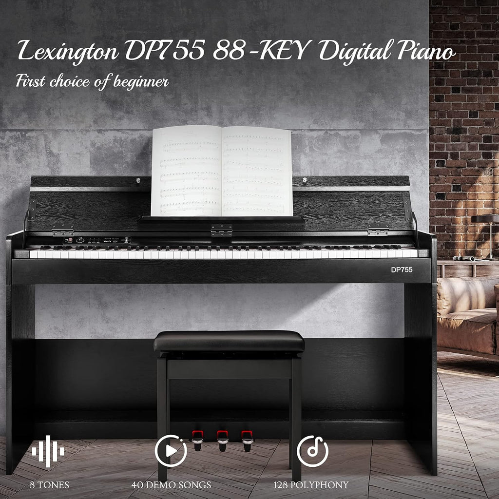 88 Keys Digital Piano Weighted Keys A99414