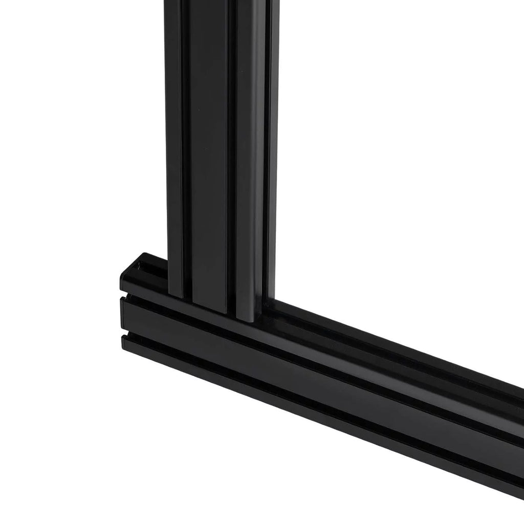 Black Quad Monitor Stand A4619