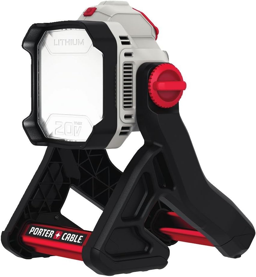 20V MAX LED Work Light, Corded/Cordless, Gray U139