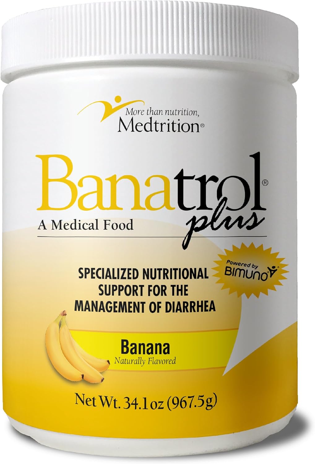 Natural Anti-Diarrheal with Prebiotics, 90 Servings (Banana) P3020