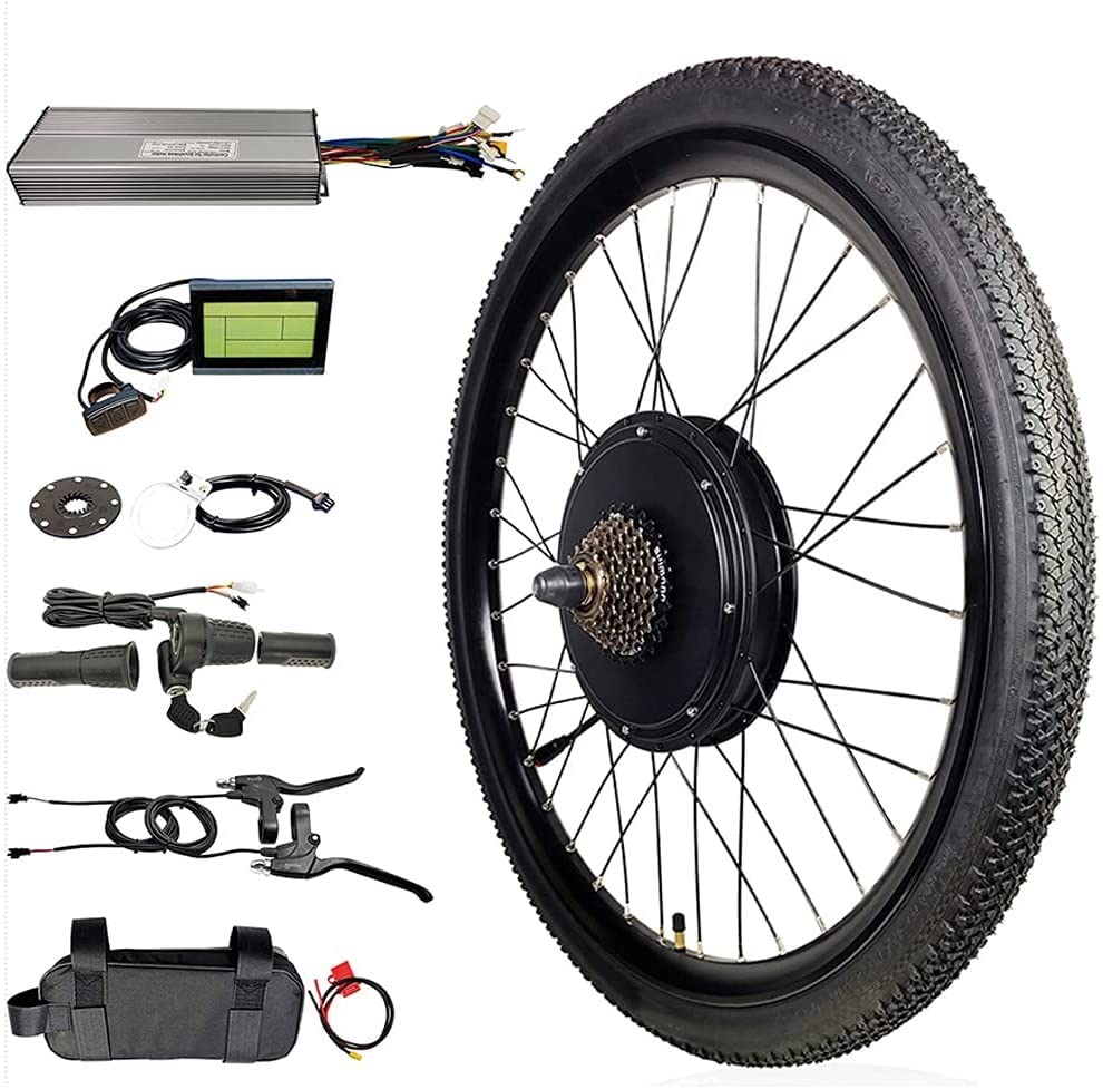 48V 1500W Front 27.5 Electric Bicycle Motor Conversion Kit X86689