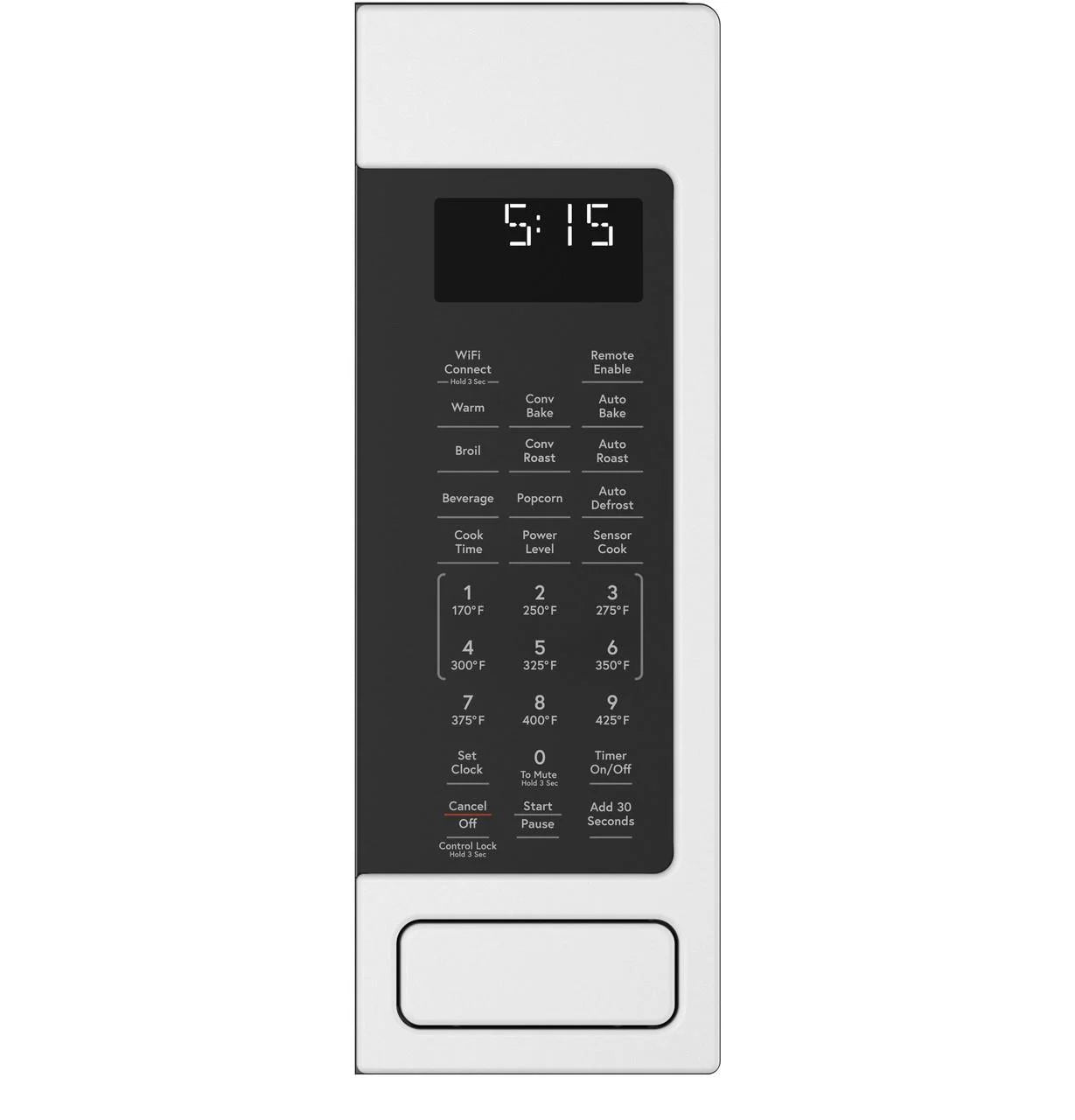 White 1.5 Cu. Ft. 1000 Watt Countertop Microwave T213370