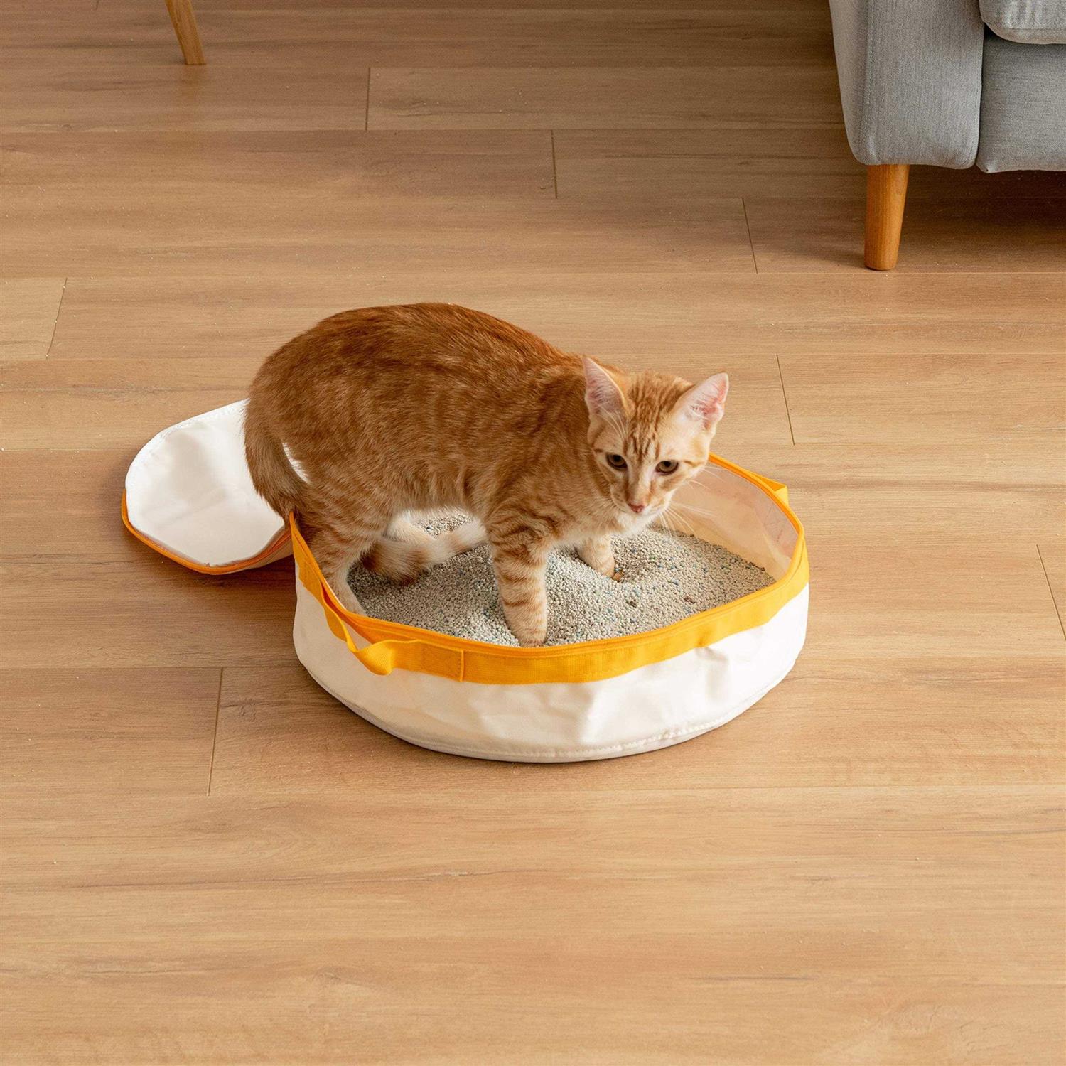Travel Portable Cat Litter Pan F38626
