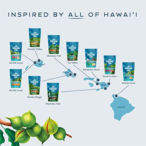 Hawaiian Roasted Macadamia Nuts, Hawaiian Sea Salt Flavor, 6 Oz Jar O834